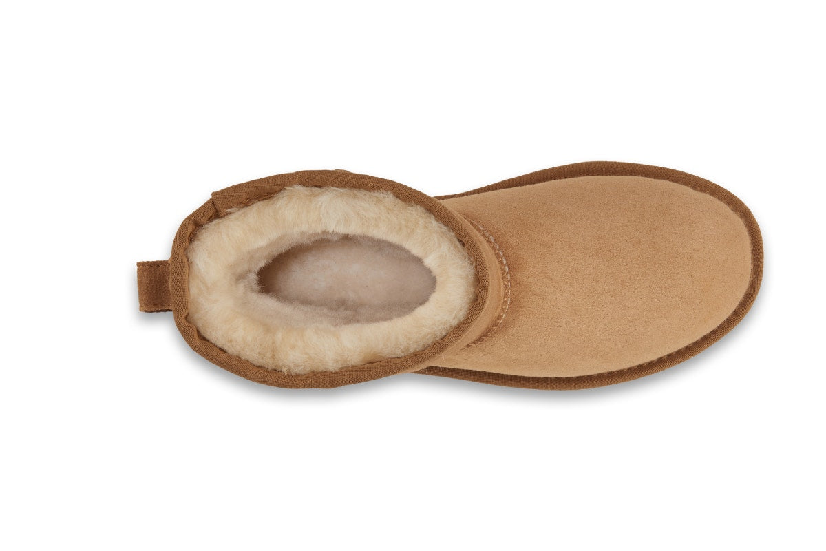 UGG Outback Premium Double Face Sheepskin Short Classic Boot (Chestnut, Size 6M/7W US)