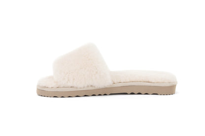 Outback UGG Shearling Slide (Cream, Size 10M/11W US)