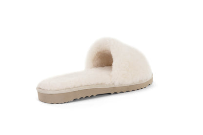 Outback UGG Shearling Slide (Cream, Size 10M/11W US)