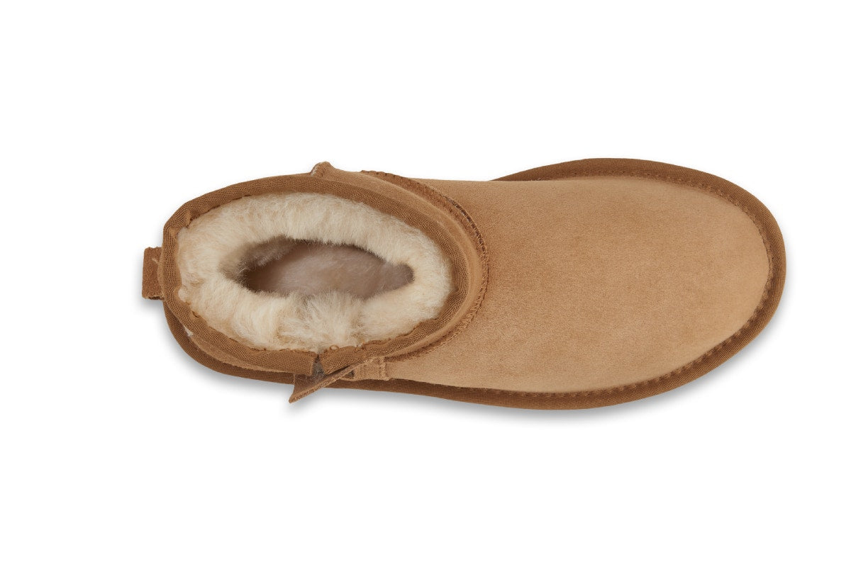 UGG Outback Premium Australian Sheepskin Zip Classic Boot (Chestnut, Size 13M/14W US)