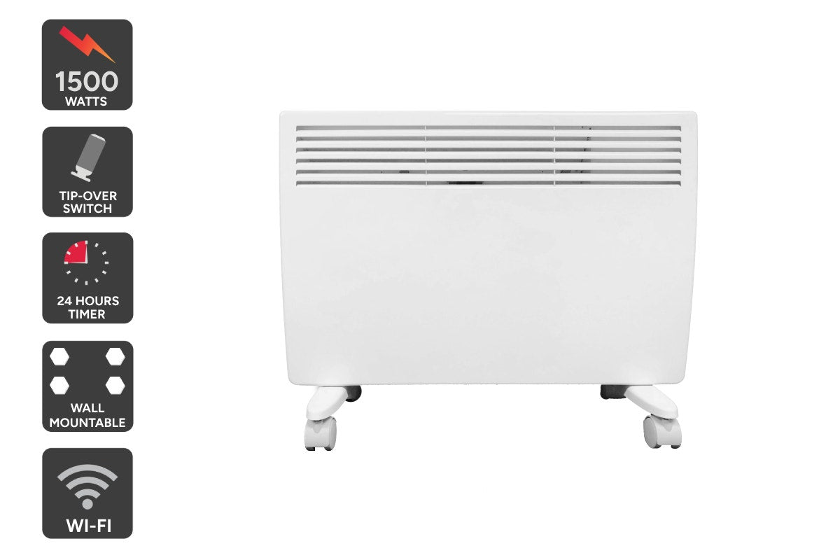 Olimpia Splendid 1.5kW Timer Panel Heater with WiFi