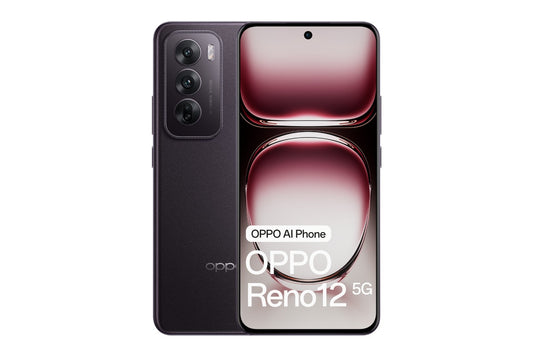 OPPO Reno12 5G (256GB, Black Brown)