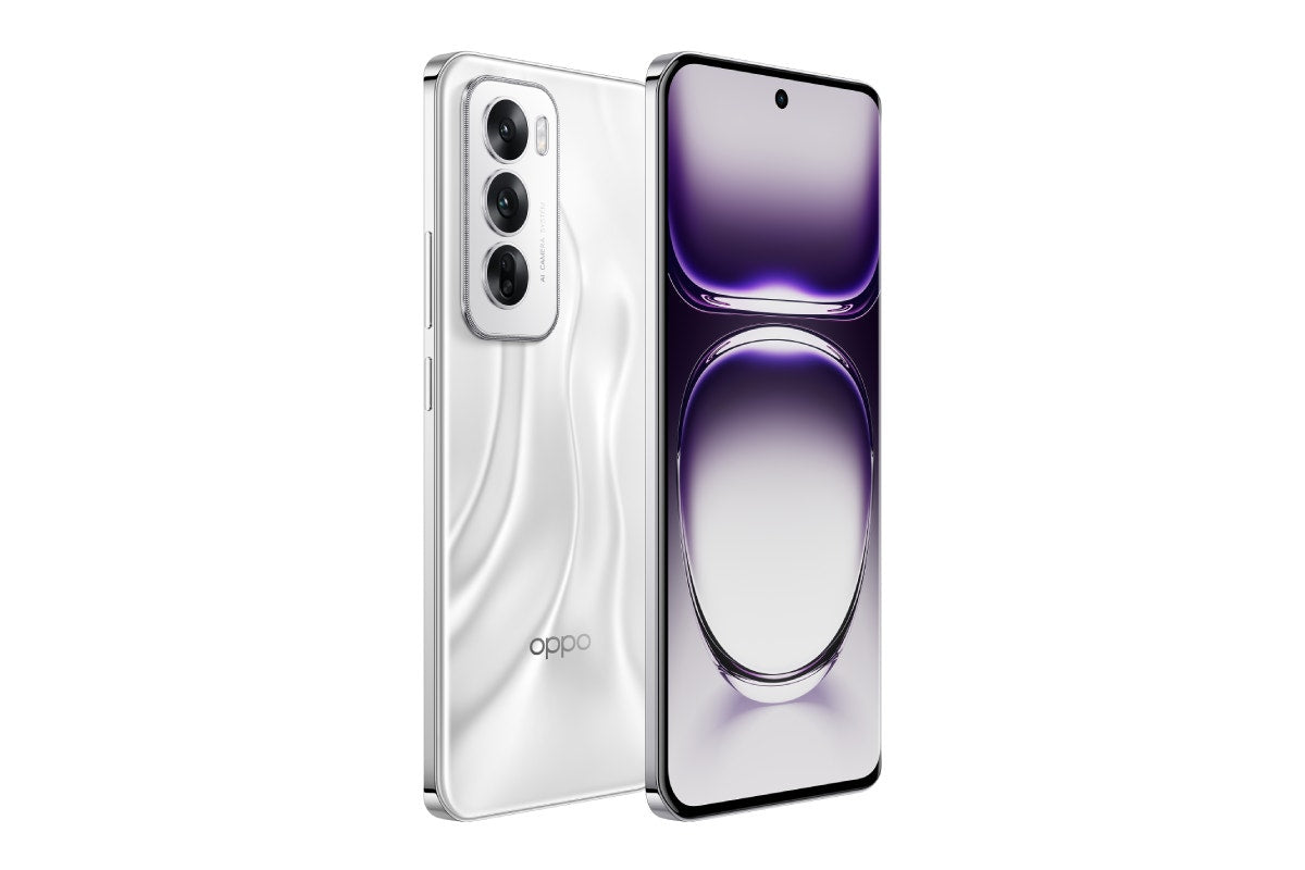 OPPO Reno12 5G (256GB, Astro Silver)