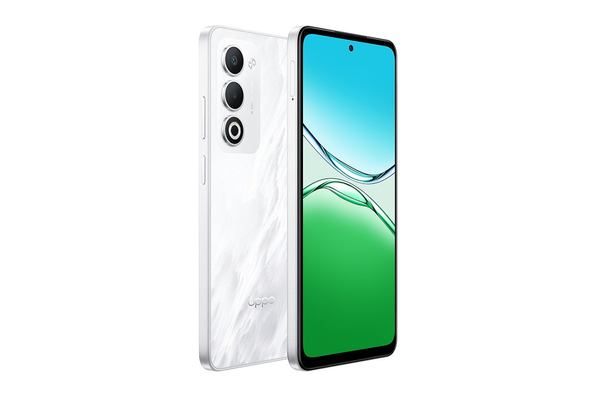 OPPO A5 (128GB, Mist White)