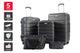 Orbis 5 Piece Luggage Set (Black)