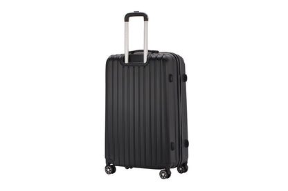 Orbis 28" Tahiti Spinner Luggage Suitcase (Black)