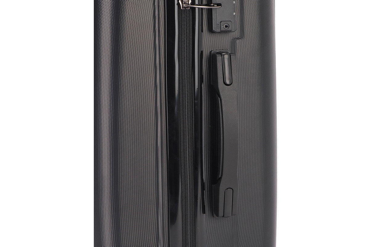 Orbis 20" Tahiti Spinner Luggage Suitcase (Black)