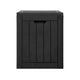 Gardeon Outdoor Storage Box 118L Container Lockable Garden Toy Tool Shed Black – view 3