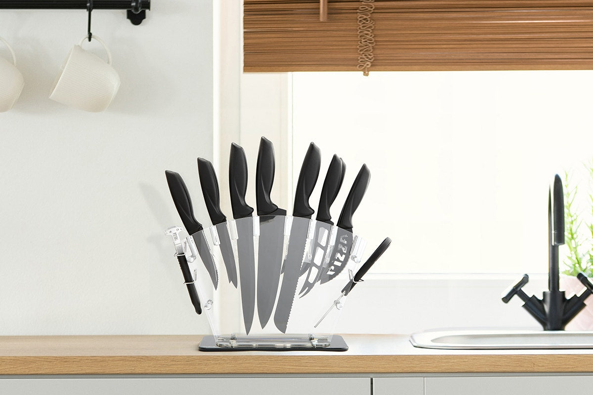 Ovela 17 Piece Professional Stainless Steel Knife Set