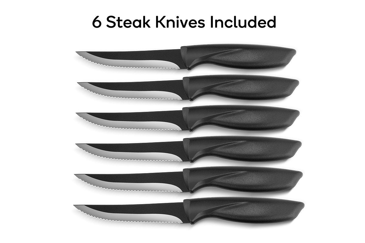 Ovela 17 Piece Professional Stainless Steel Knife Set