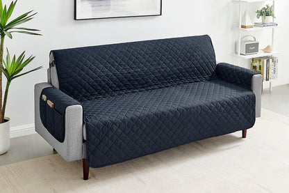 Ovela 3 Seater Waterproof Sofa Cover (Navy)