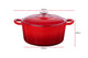 Ovela 5.6L Cast Iron Round Casserole (Red)