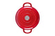 Ovela 5.6L Cast Iron Round Casserole (Red)