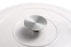 Ovela 5.6L Cast Iron Round Casserole (White)