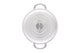 Ovela 5.6L Cast Iron Round Casserole (White)