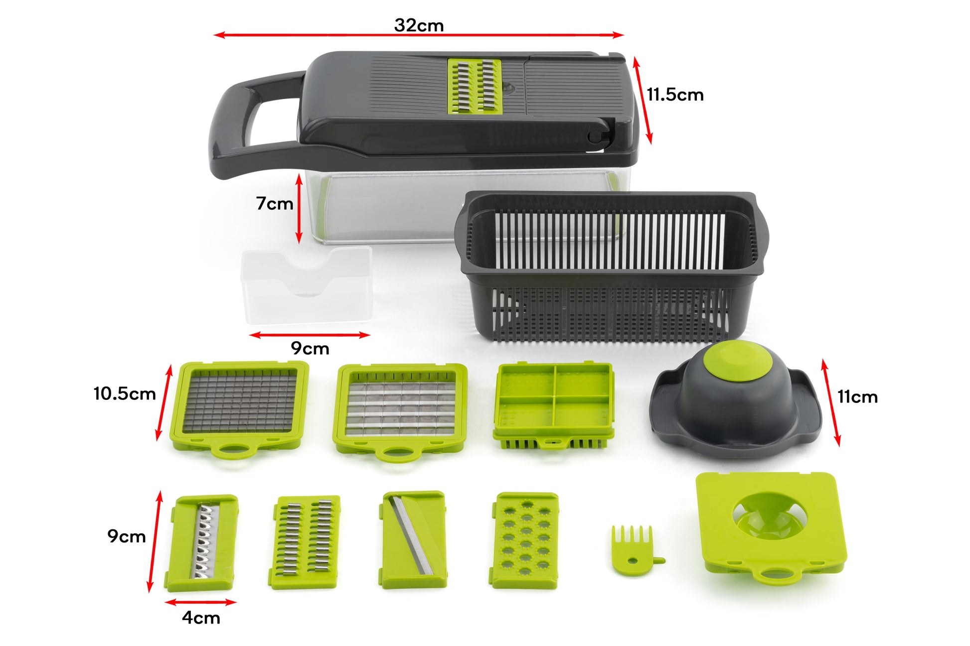 8-in-1 Mandoline Slicer & Chopper