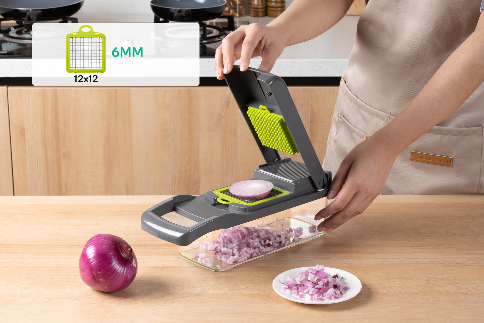 8-in-1 Mandoline Slicer & Chopper