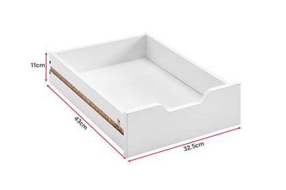 Ovela Alice Office Drawers (White)