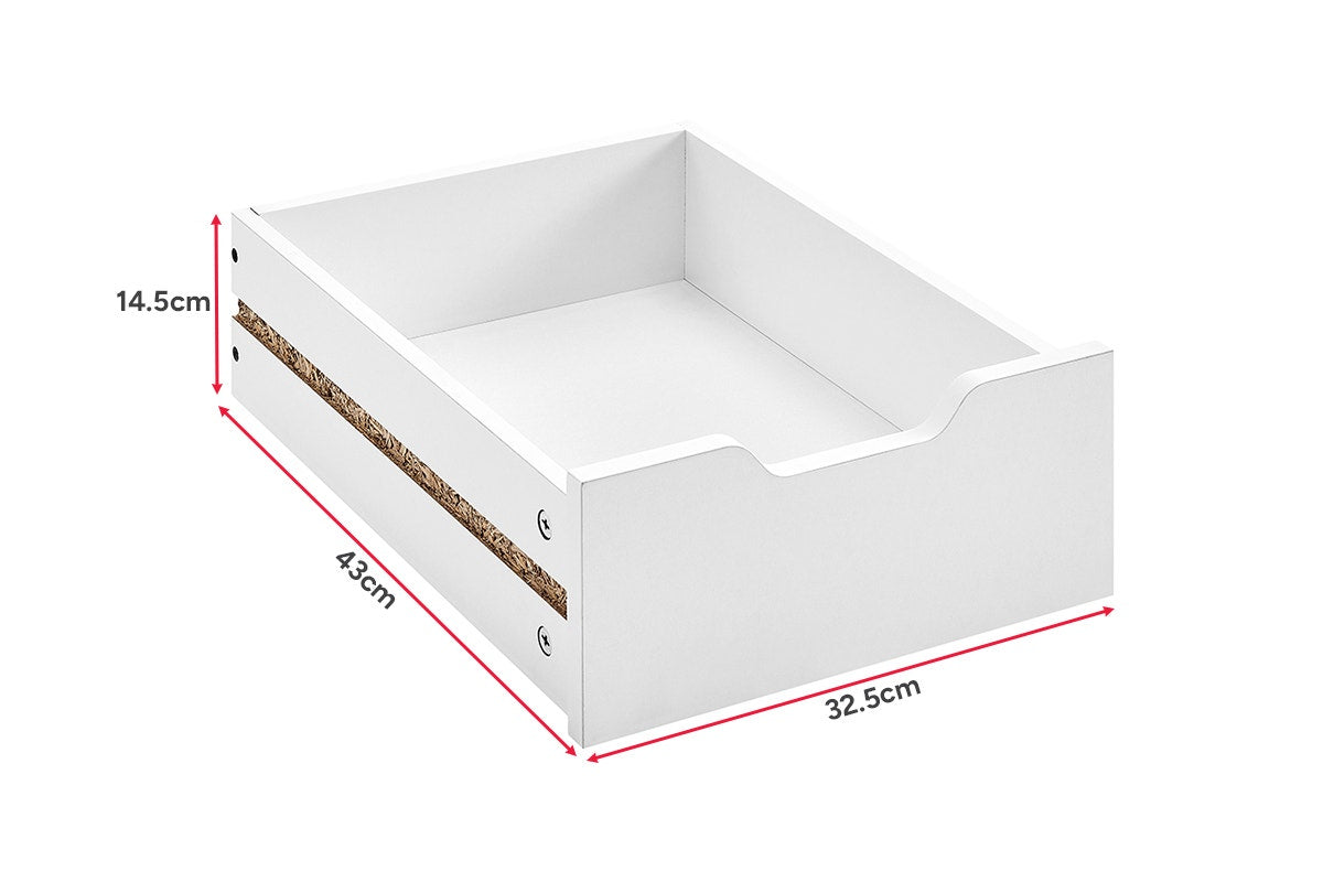 Ovela Alice Office Drawers (White)