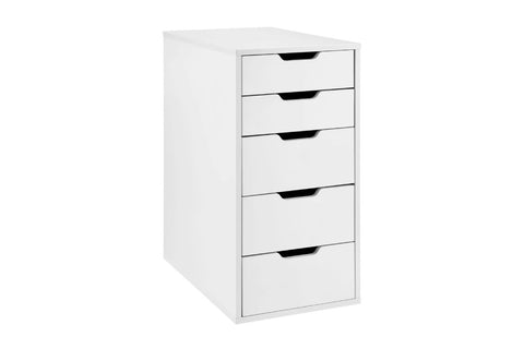 Ovela Alice Office Drawers (White) - Auzzistore