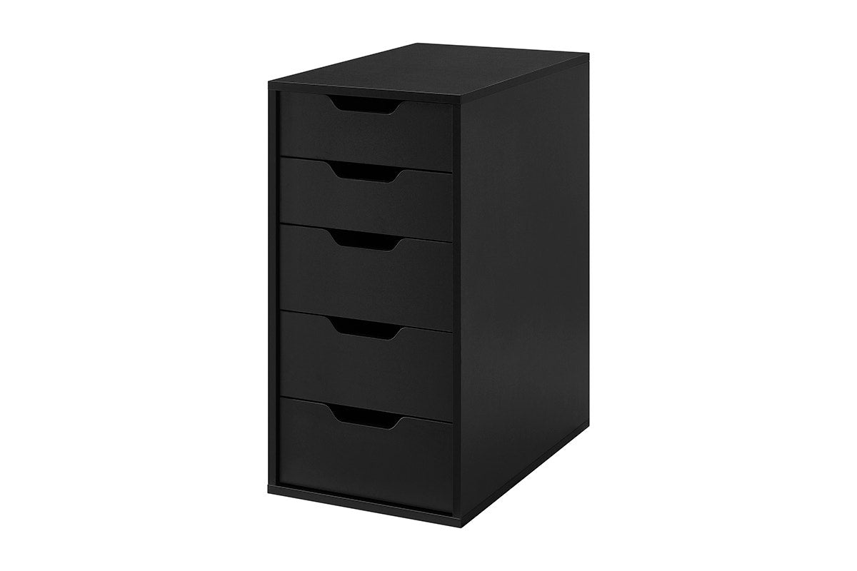 Ovela Alice Filing Drawer Desk (Black)