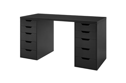 Ovela Alice Filing Drawer Desk (Black)