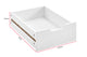 Ovela Alice Filing Drawer Desk (White)