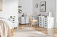 Ovela Alice Filing Drawer Desk (White)