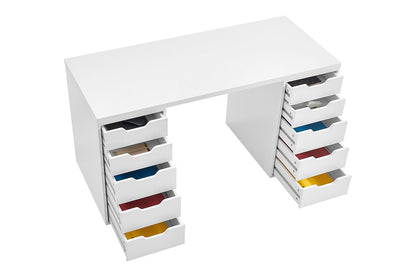 Ovela Alice Filing Drawer Desk (White)