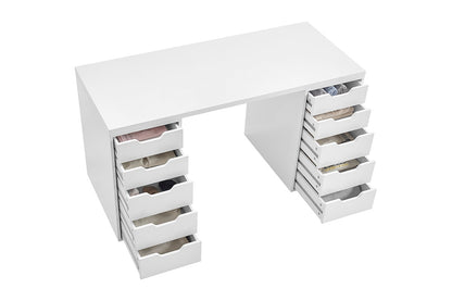 Ovela Alice Filing Drawer Desk (White)