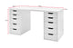 Ovela Alice Filing Drawer Desk (White)
