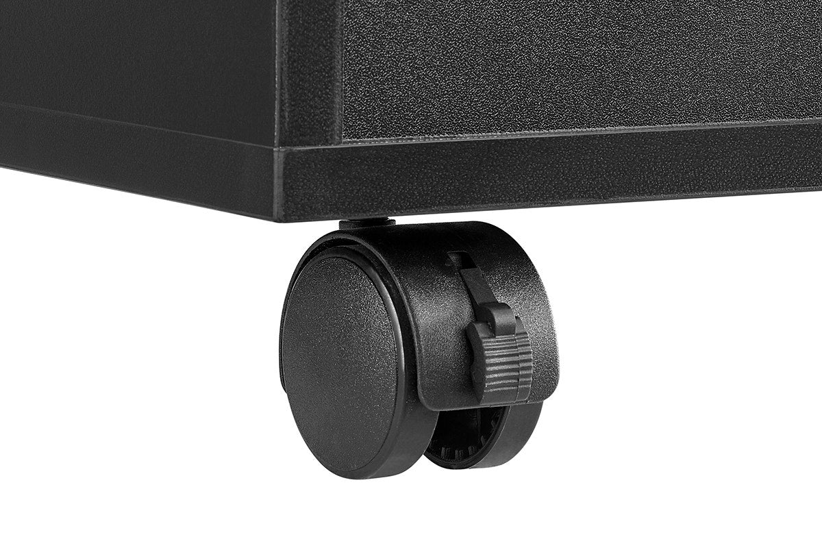 Ovela Alice Wide Mobile Office Drawers (Black)