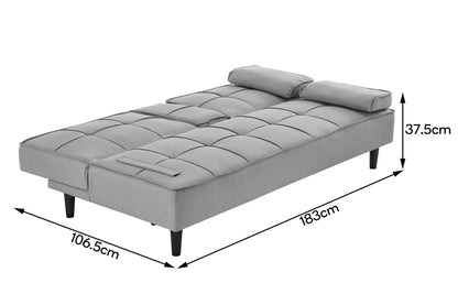 Ovela Apline Sofa Bed (Light Grey)