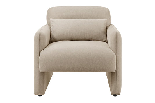 Ovela Asher Accent Chair (Light Brown)