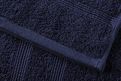Ovela Avalon 6 Piece 100% Cotton Towel Set - Navy