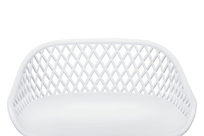 Set of 2 Ovela Leerdam Bar Stools - White