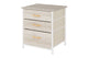 Ovela 3 Drawer Nightstand Bedside Table - Wood Grain White Oak – view 4