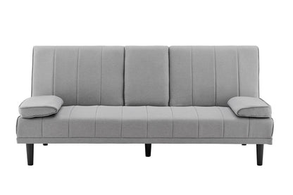 Ovela Bonita Pintuck Sofa Bed (Light Grey)