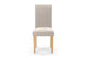 Ovela Set of 2 Kyran Fabric Dining Chairs (Beige)