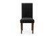 Ovela Set of 2 Kyran Fabric Dining Chairs (Black)