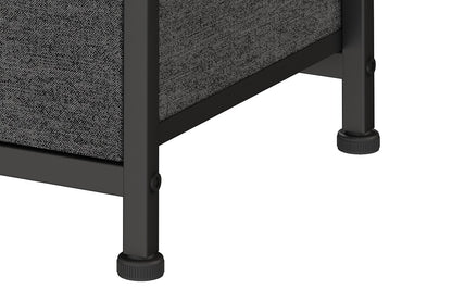 Ovela 3 Drawer Storage Chest - Charcoal