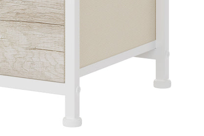 Ovela 3 Drawer Storage Chest - Wood Grain White Oak
