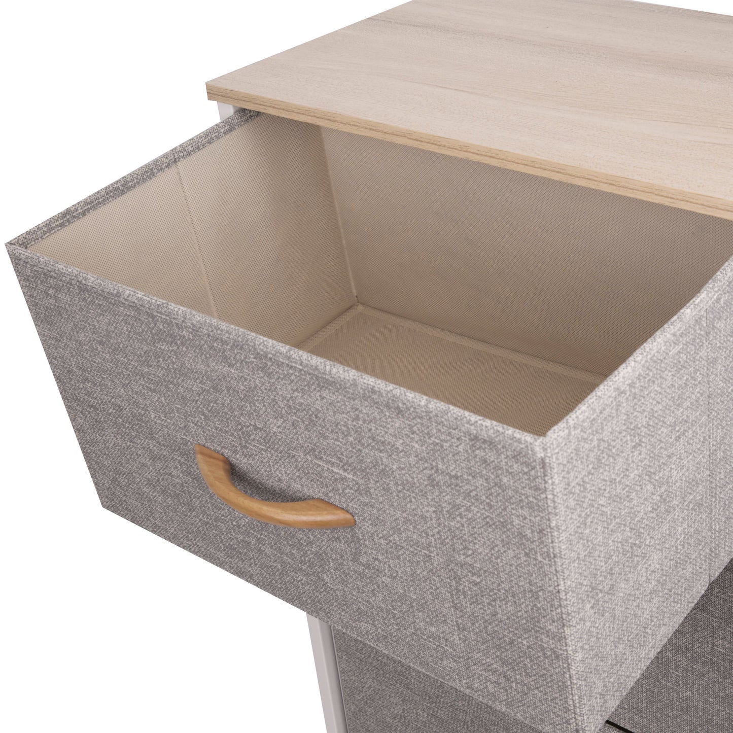 Ovela 7 Drawer Storage Chest (Light Grey)