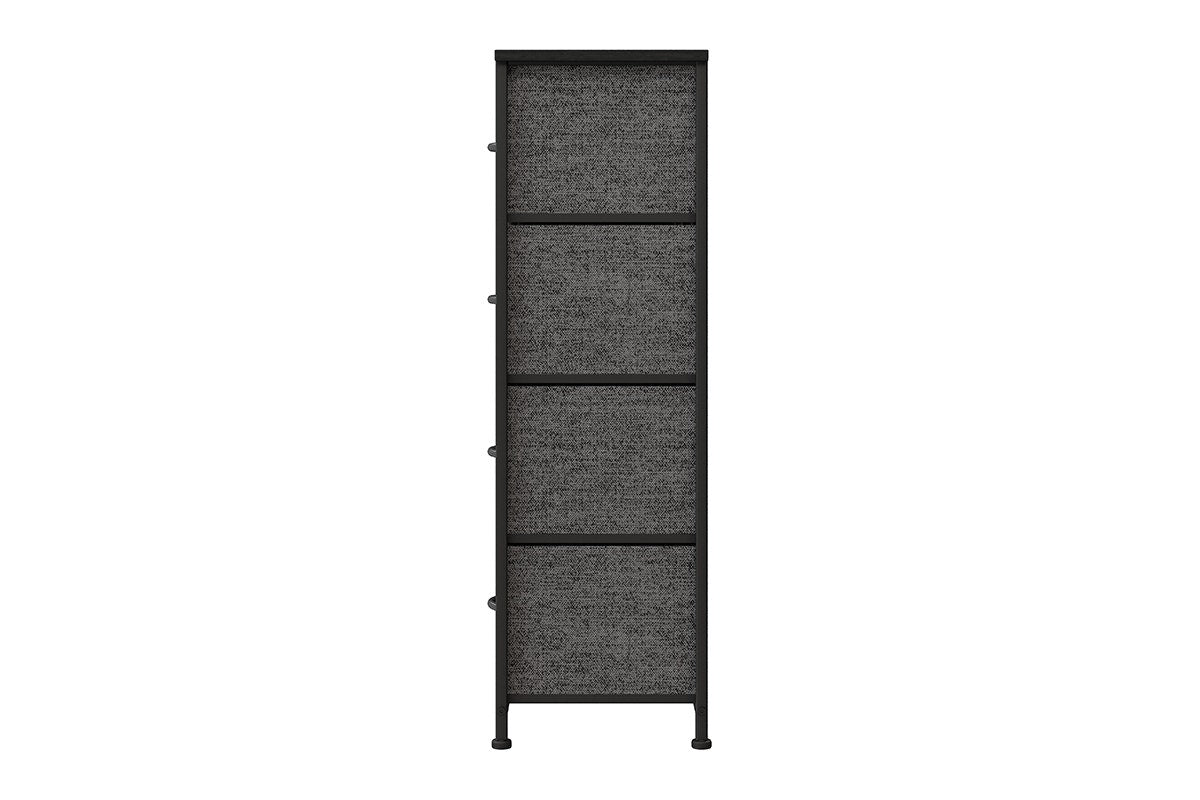 Ovela 8 Drawer Storage Chest - Charcoal