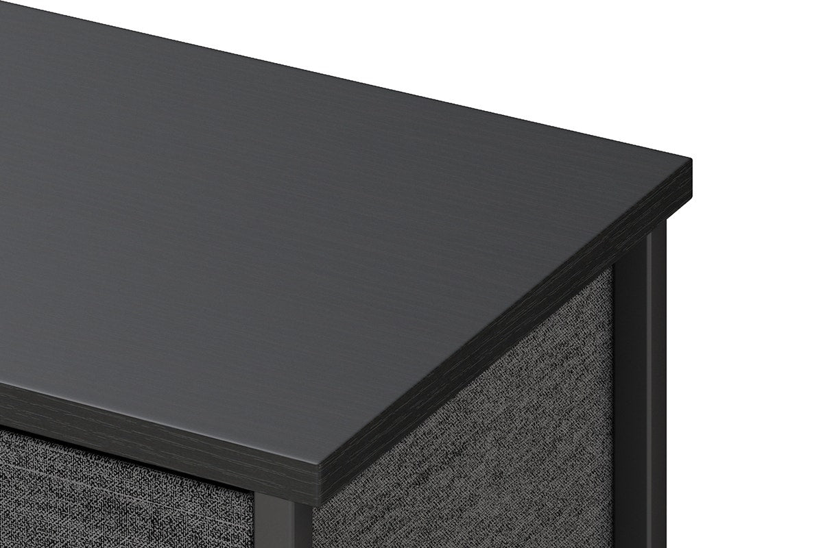 Ovela 8 Drawer Storage Chest - Charcoal