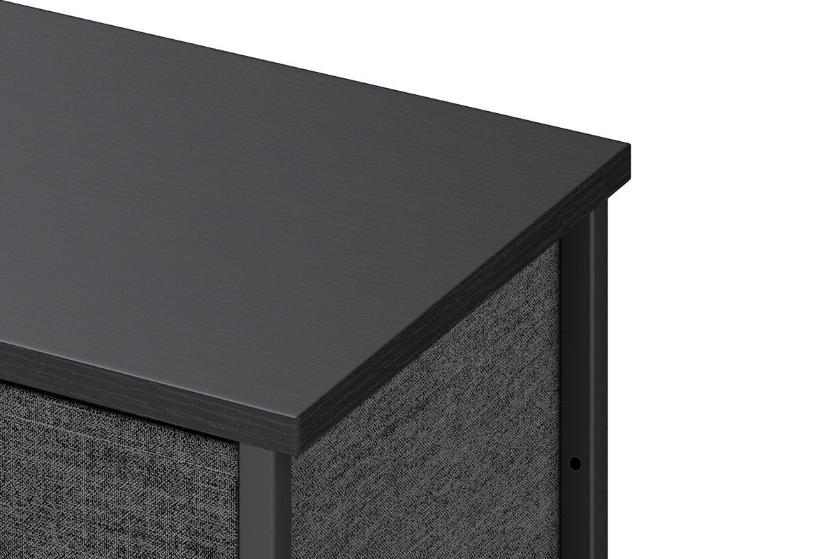 Ovela 9 Drawer Storage Chest - Charcoal