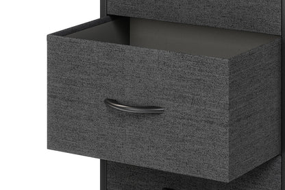 Ovela 9 Drawer Storage Chest - Charcoal