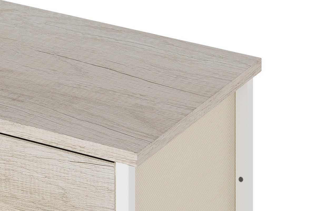 Ovela 9 Drawer Storage Chest - Wood Grain White Oak