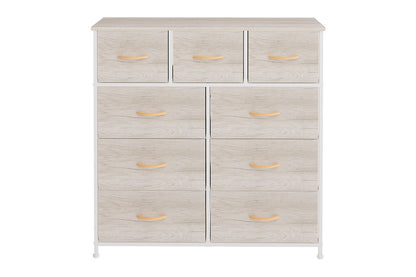 Ovela 9 Drawer Storage Chest - Wood Grain White Oak
