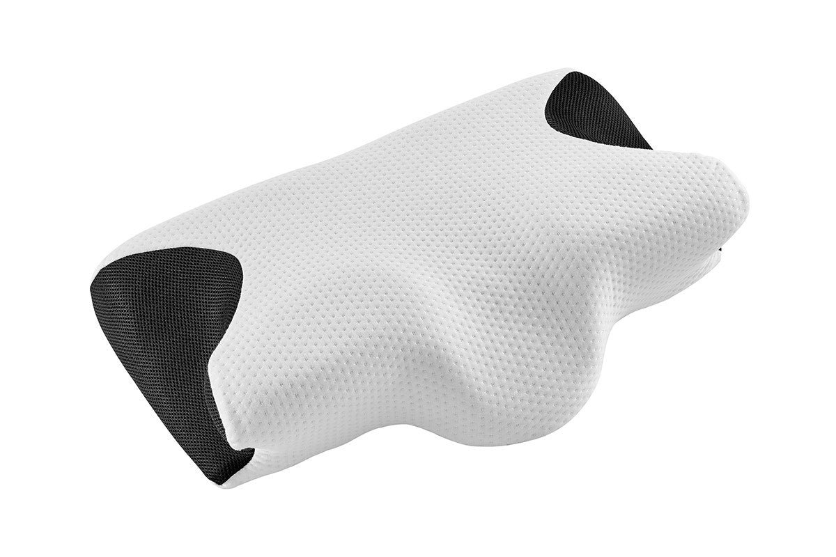 Ovela Ergonomic Cervical Neck Pillow for Snore Relief